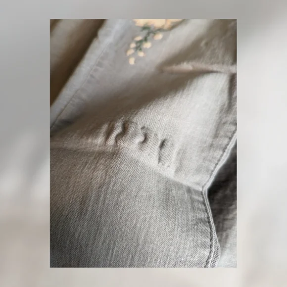 Catherine Malandrino Painted Skinny Jeans - Picture 4 of 6